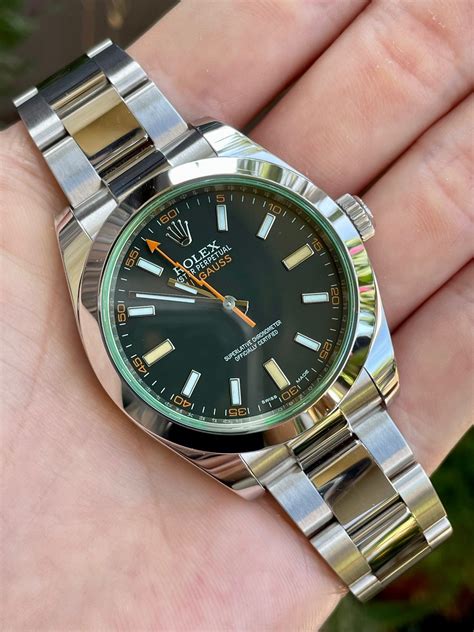 rolex milgauss gv weight